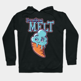 You Make Me Melt Ice Cream Couple Gift Hoodie